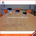 250ml 350ml and 500ml / 8oz 12oz 16oz square shape Plastic juice beverage bottle